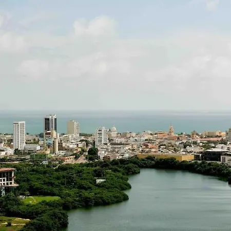 Apartamento Apartamento Con Hermosa Vista Al Mar Muy Centrico Cartagena